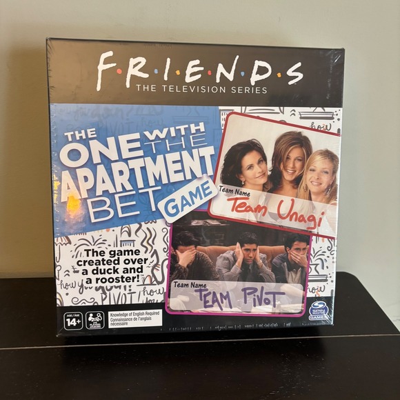 Friends The Television Series The One With The Apartment Bet Game NEW - Picture 1 of 3